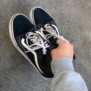 Black old school vans